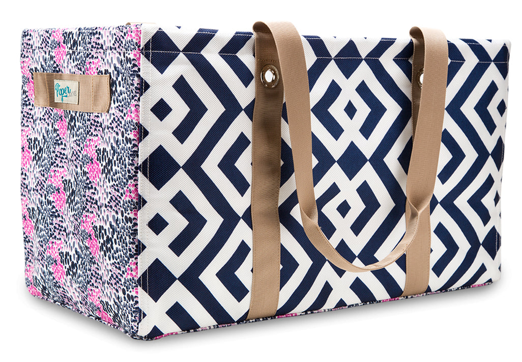 Brooke Navy Utility Tote