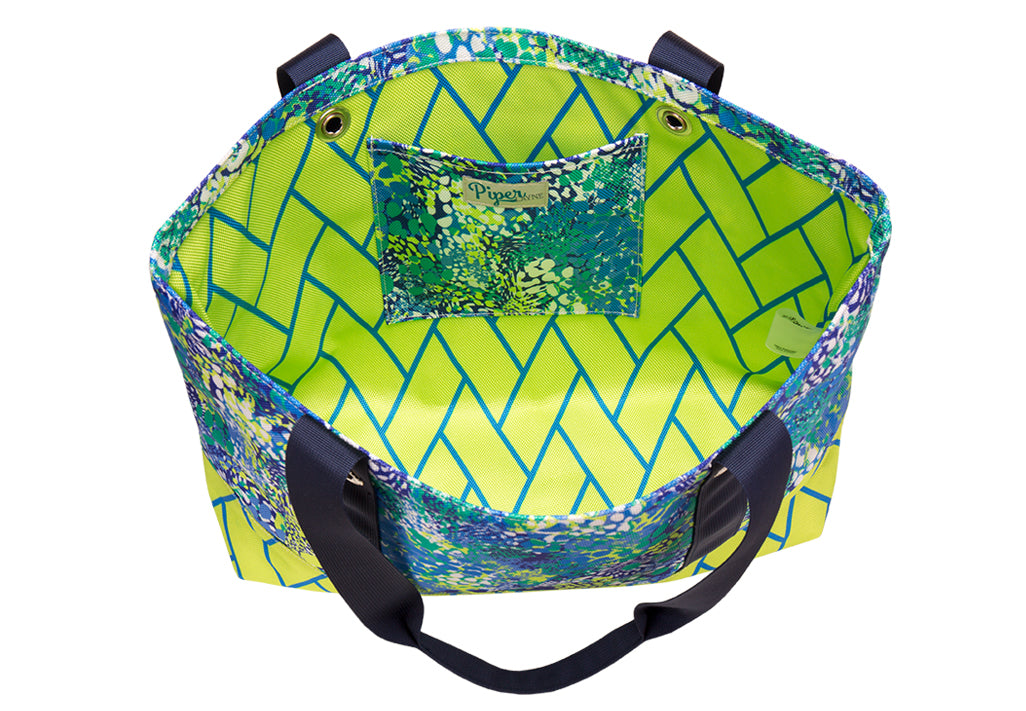 Arabella Blue Classic Tote