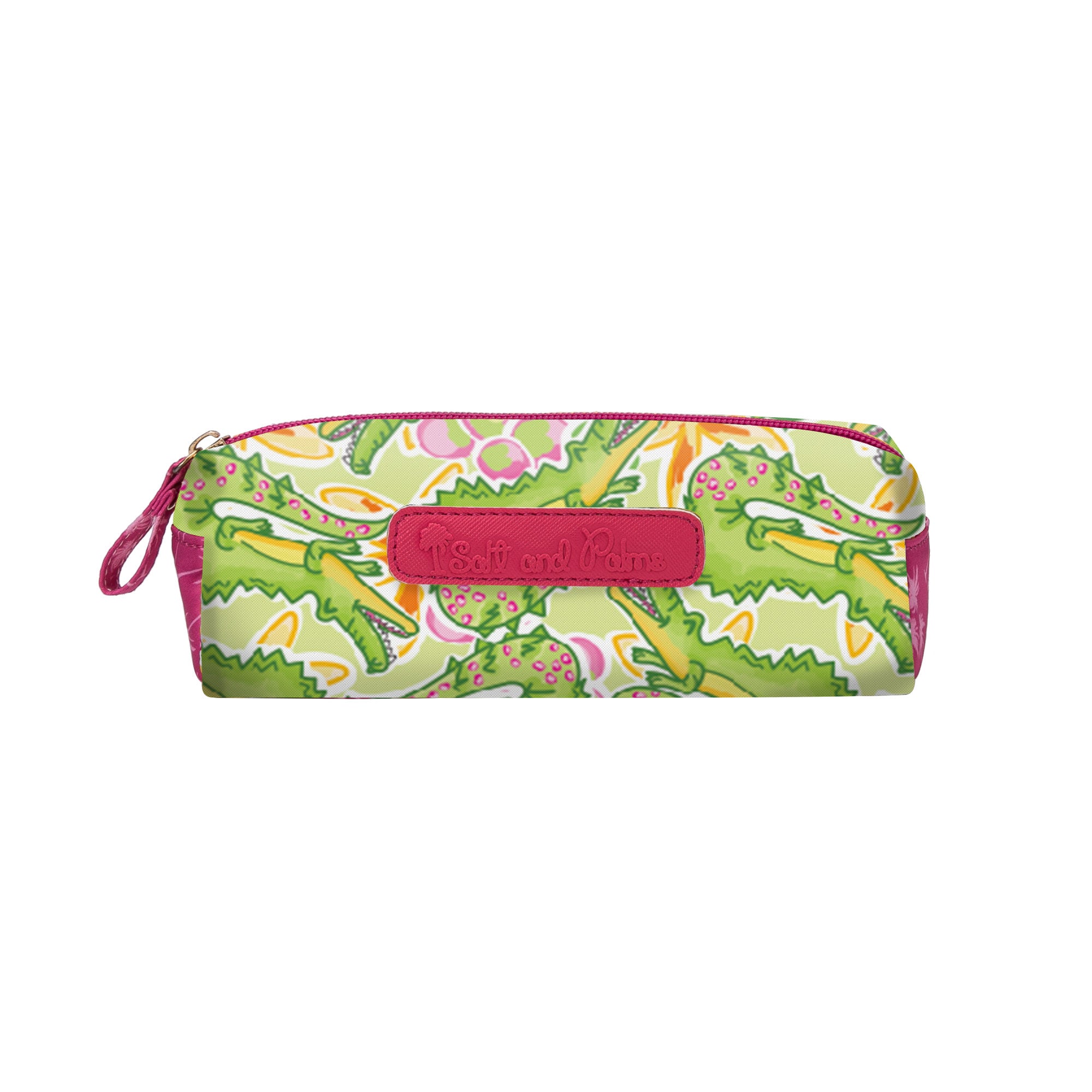Salt & Palms Cosmetic Case - Alligators