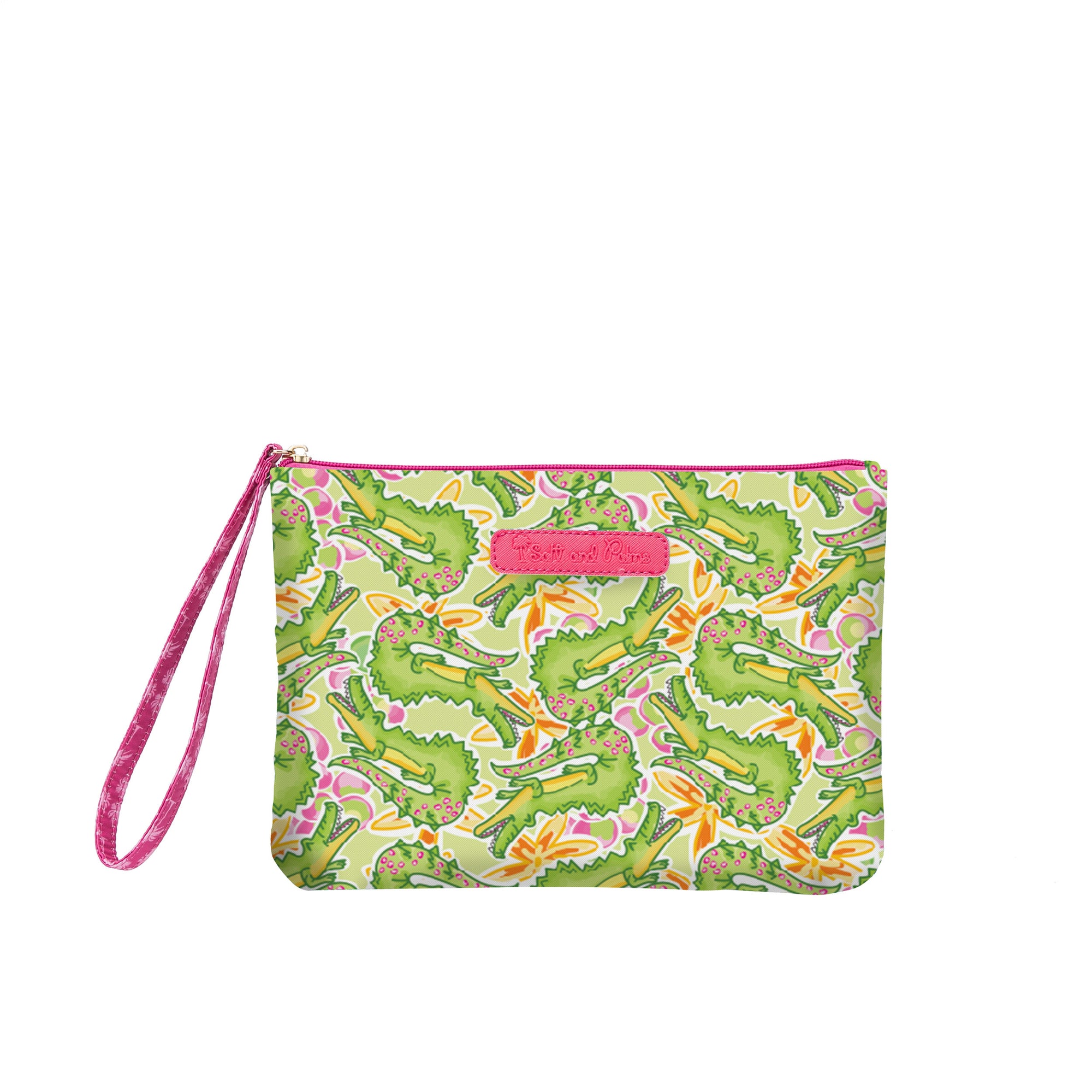 Salt & Palms Cosmetic Clutch - Alligators