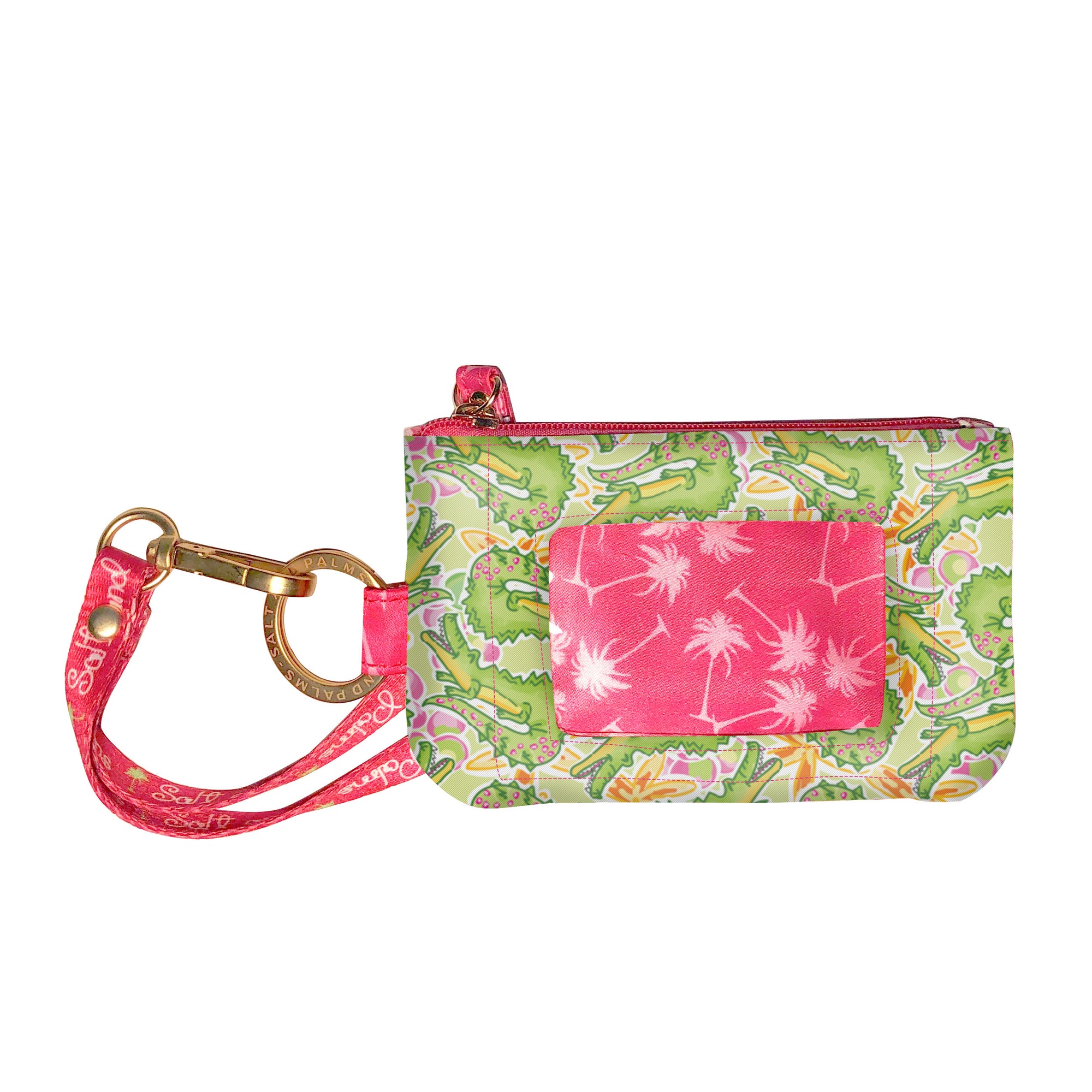 Salt & Palms ID Case - Alligators