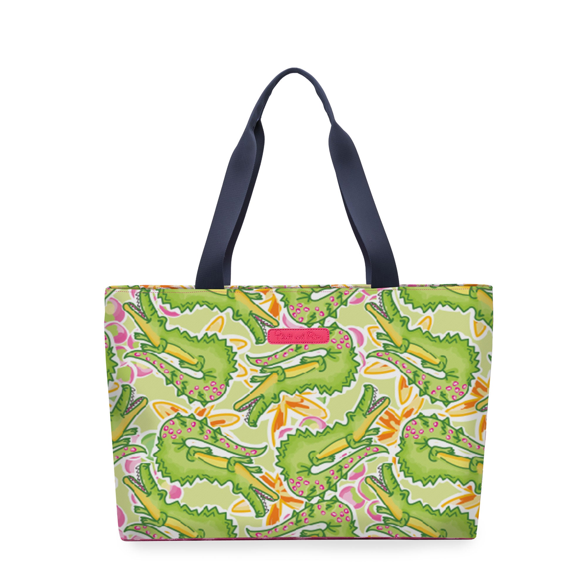Salt & Palms Cooler Tote - Alligators