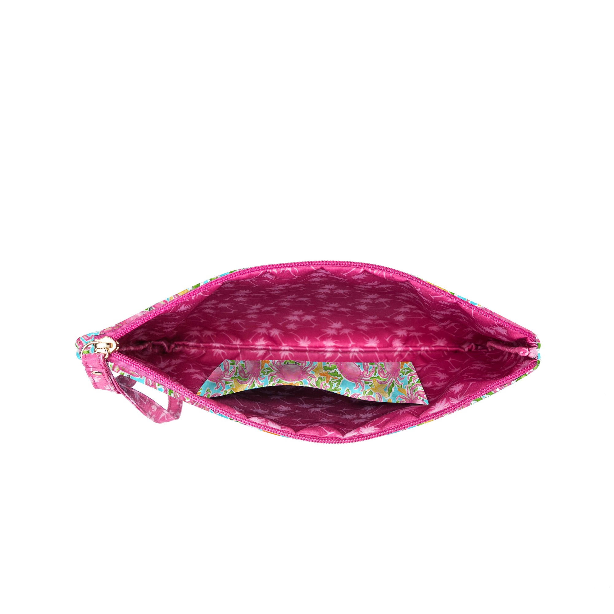 Salt & Palms Cosmetic Clutch - Crabs