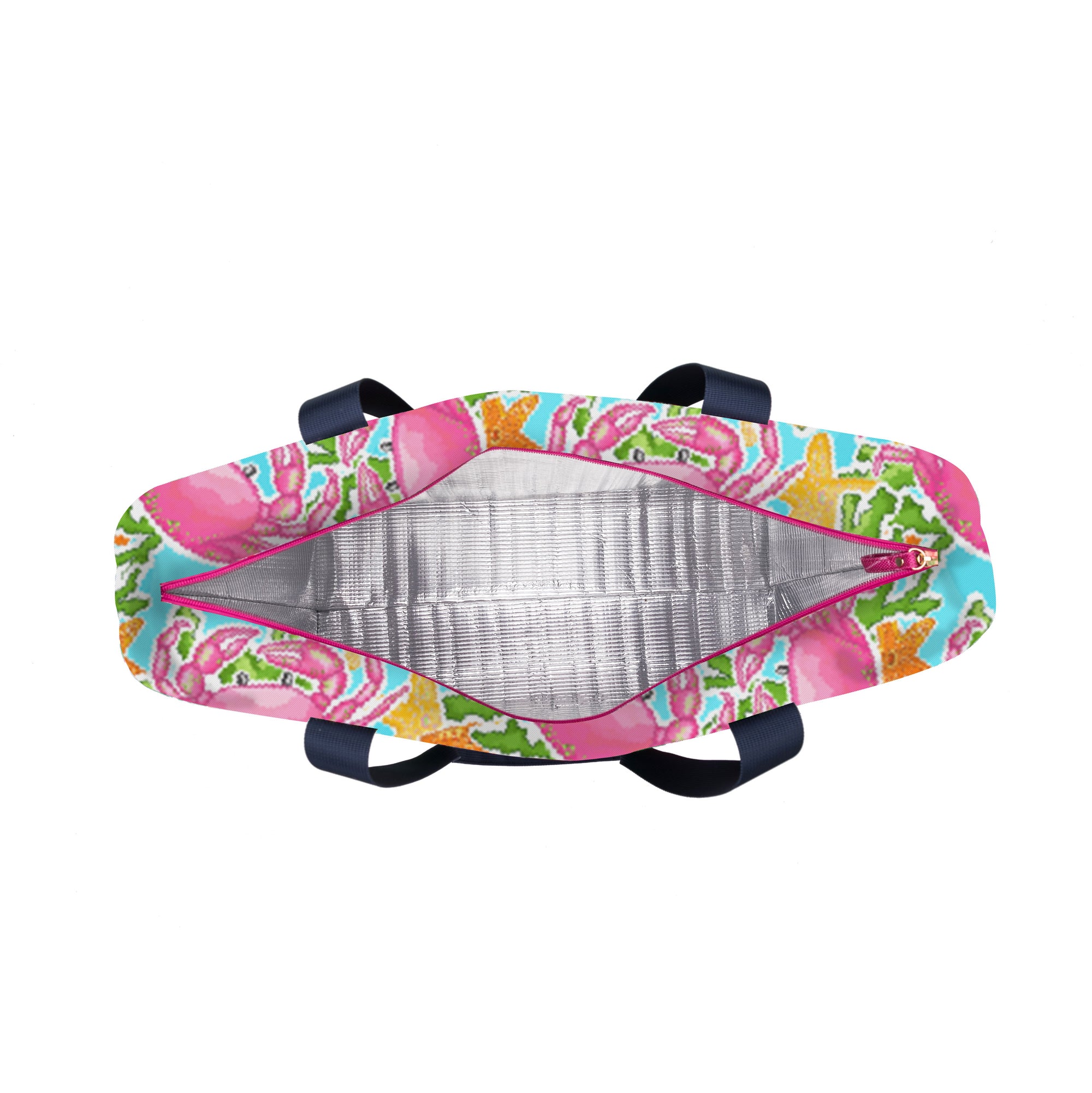Salt & Palms Cooler Tote - Crabs