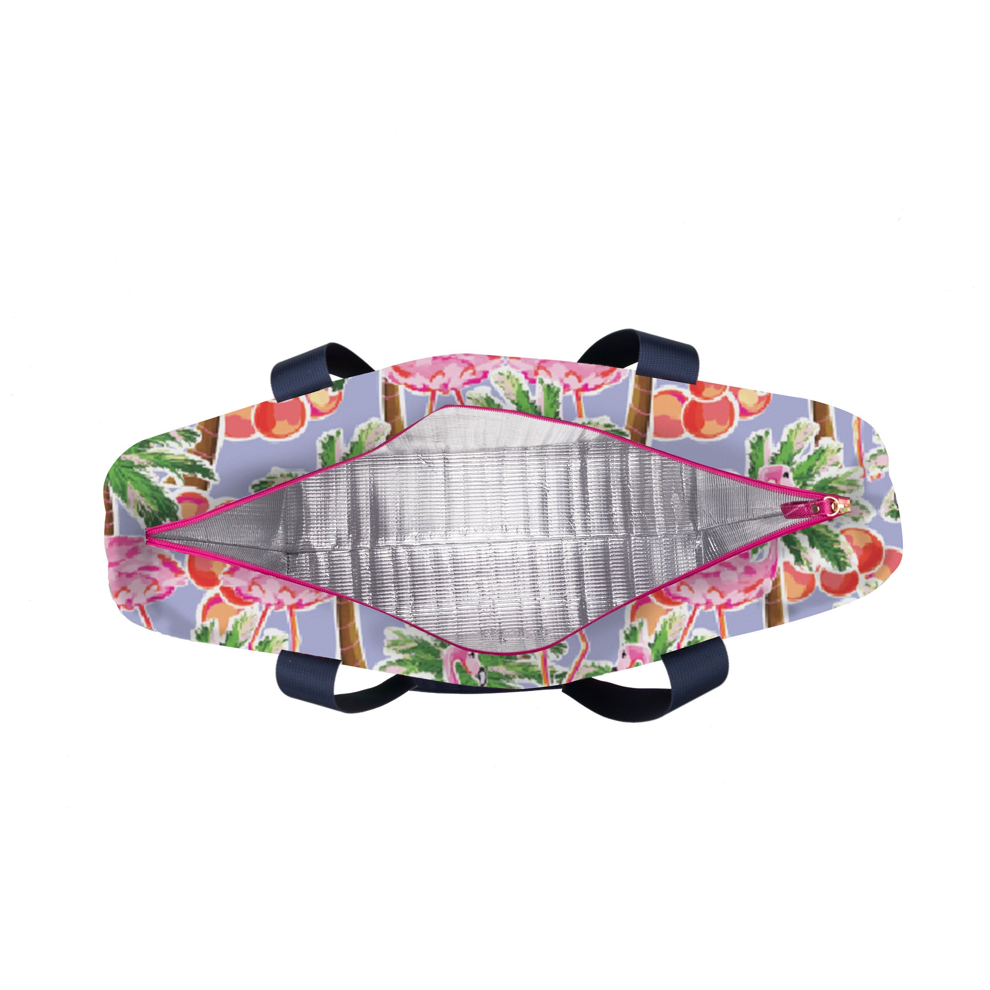 Salt & Palms Cooler Tote - Flamingos