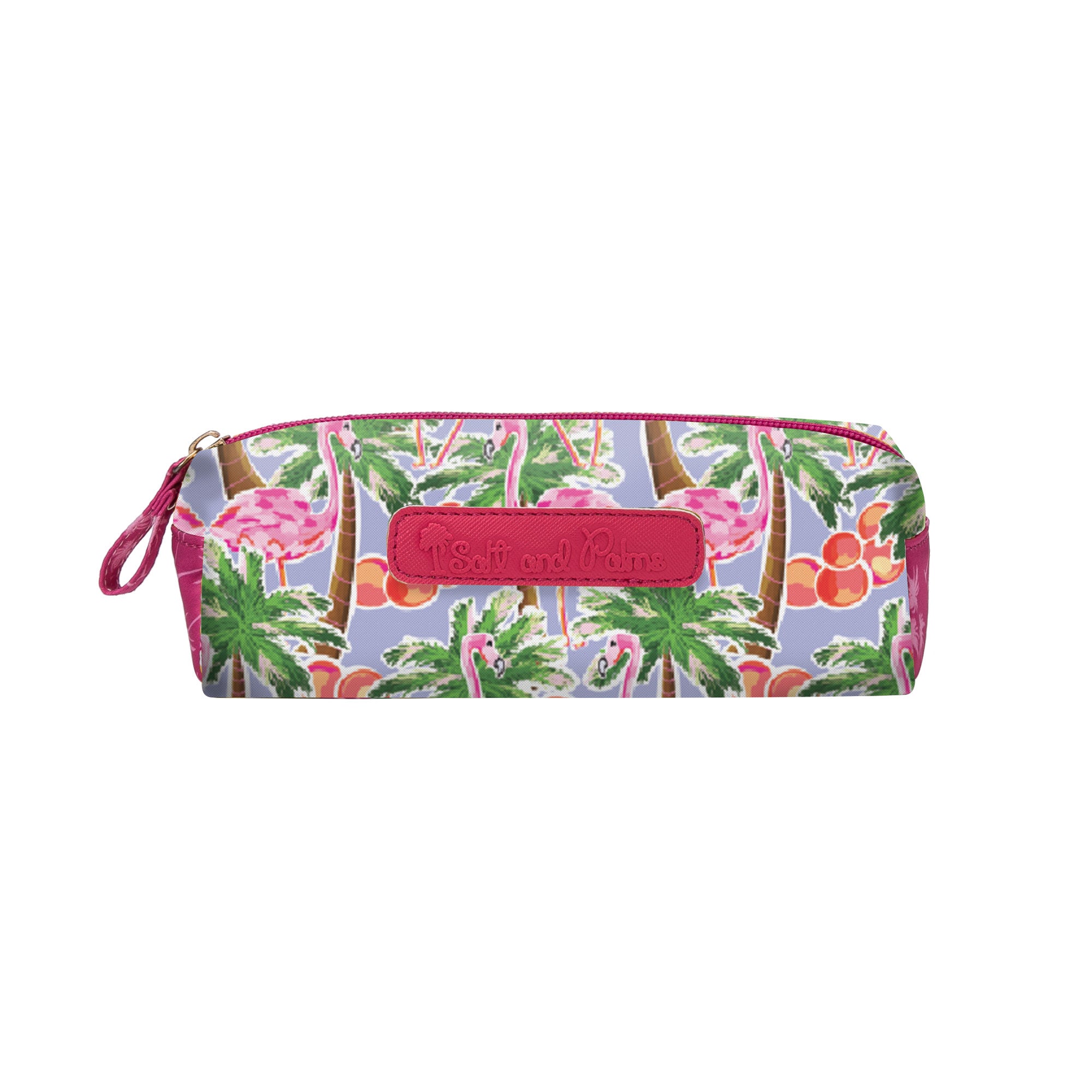 Salt & Palms Cosmetic Case - Flamingos