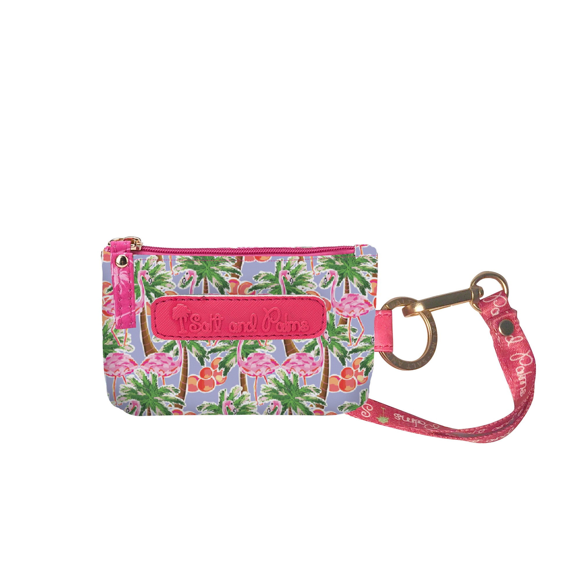 Salt & Palms ID Case - Flamingos
