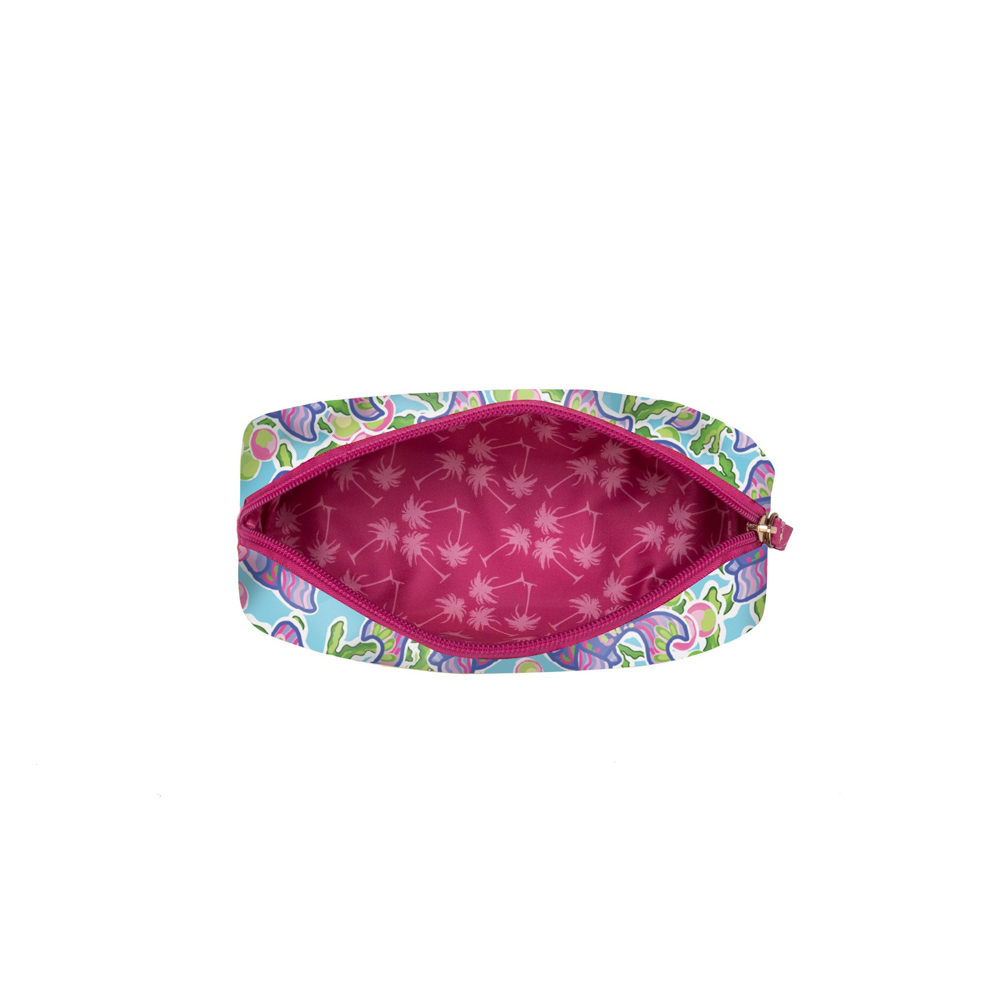 Salt & Palms Cosmetic Case - Blow Fish