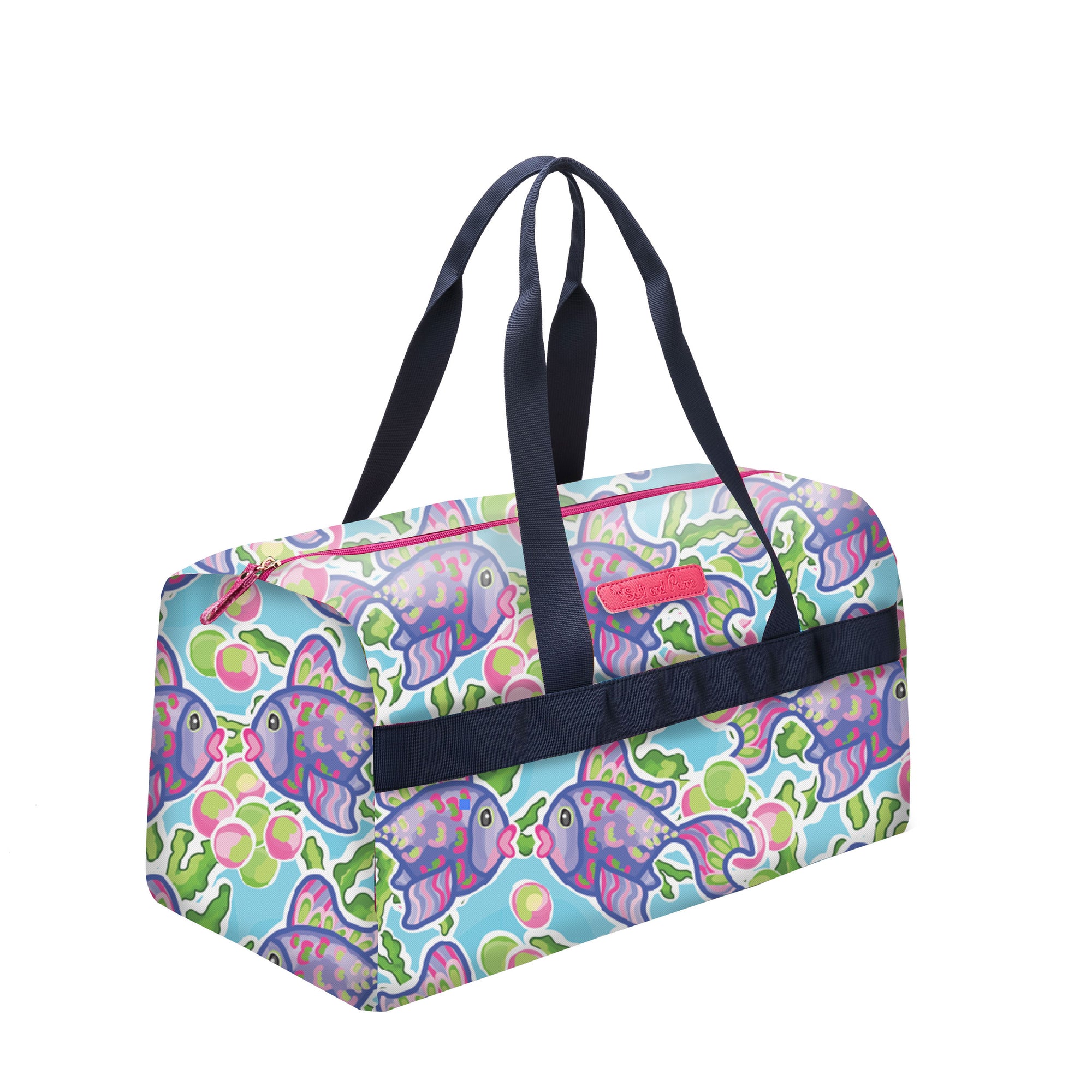 Salt & Palms Duffel Bag - Blow Fish
