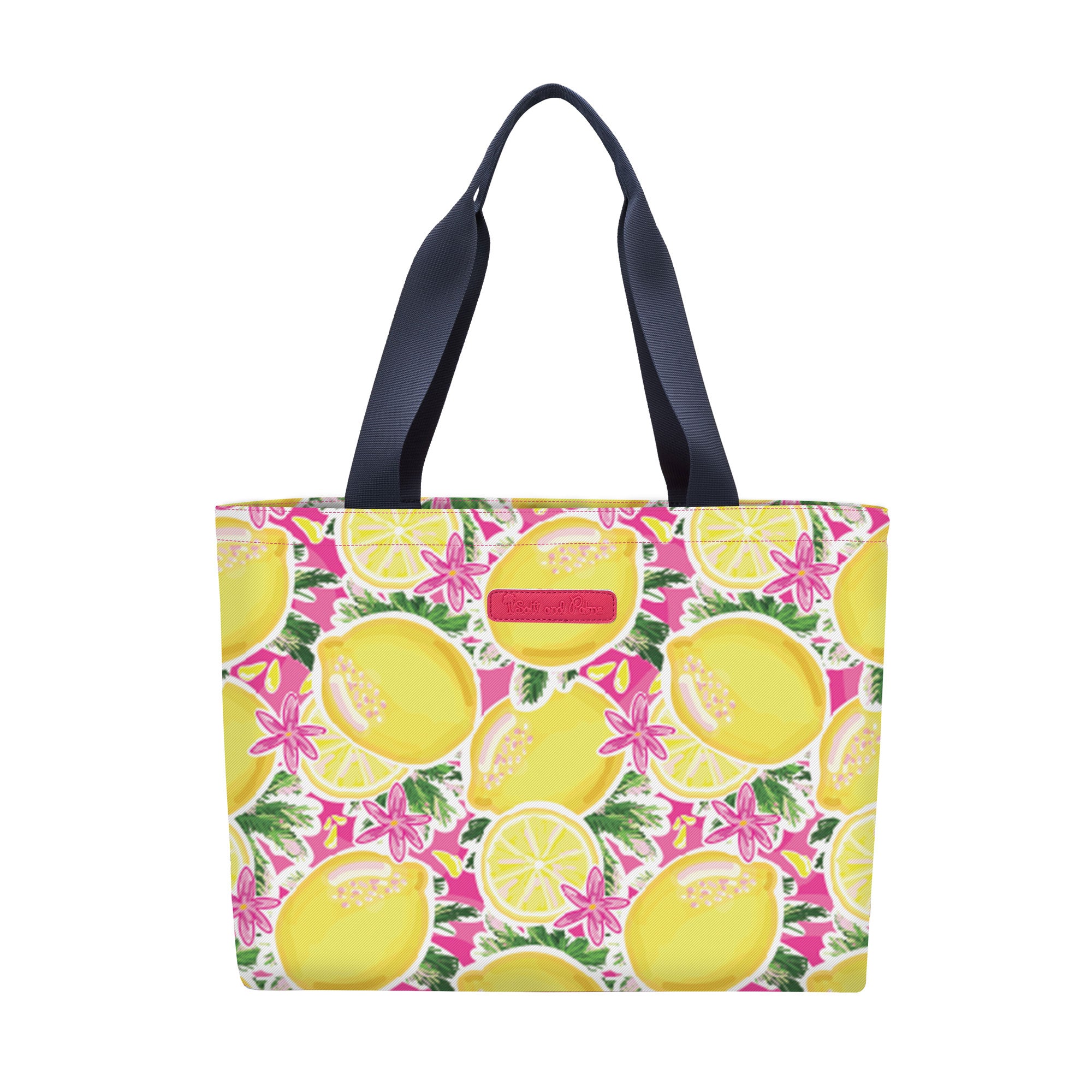 Salt & Palms Beach Tote - Lemons