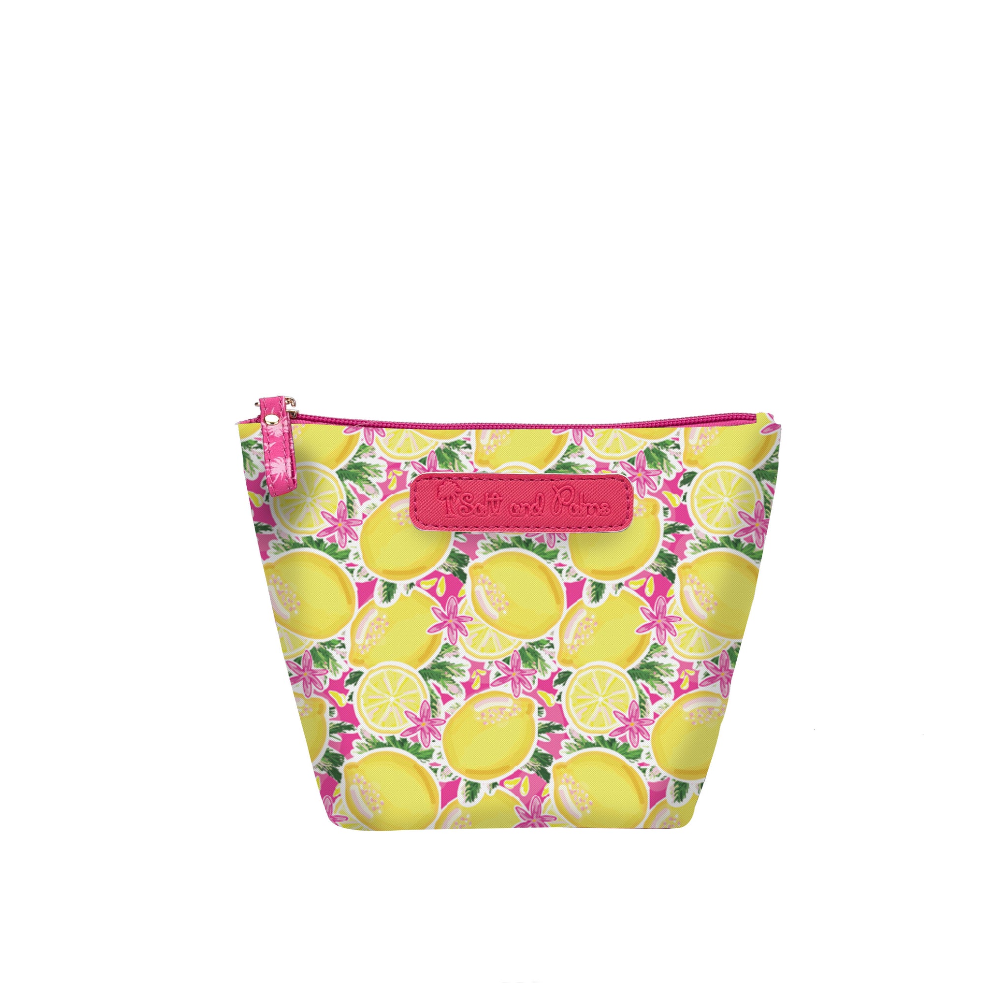 Salt & Palms Cosmetic Pouch - Lemons
