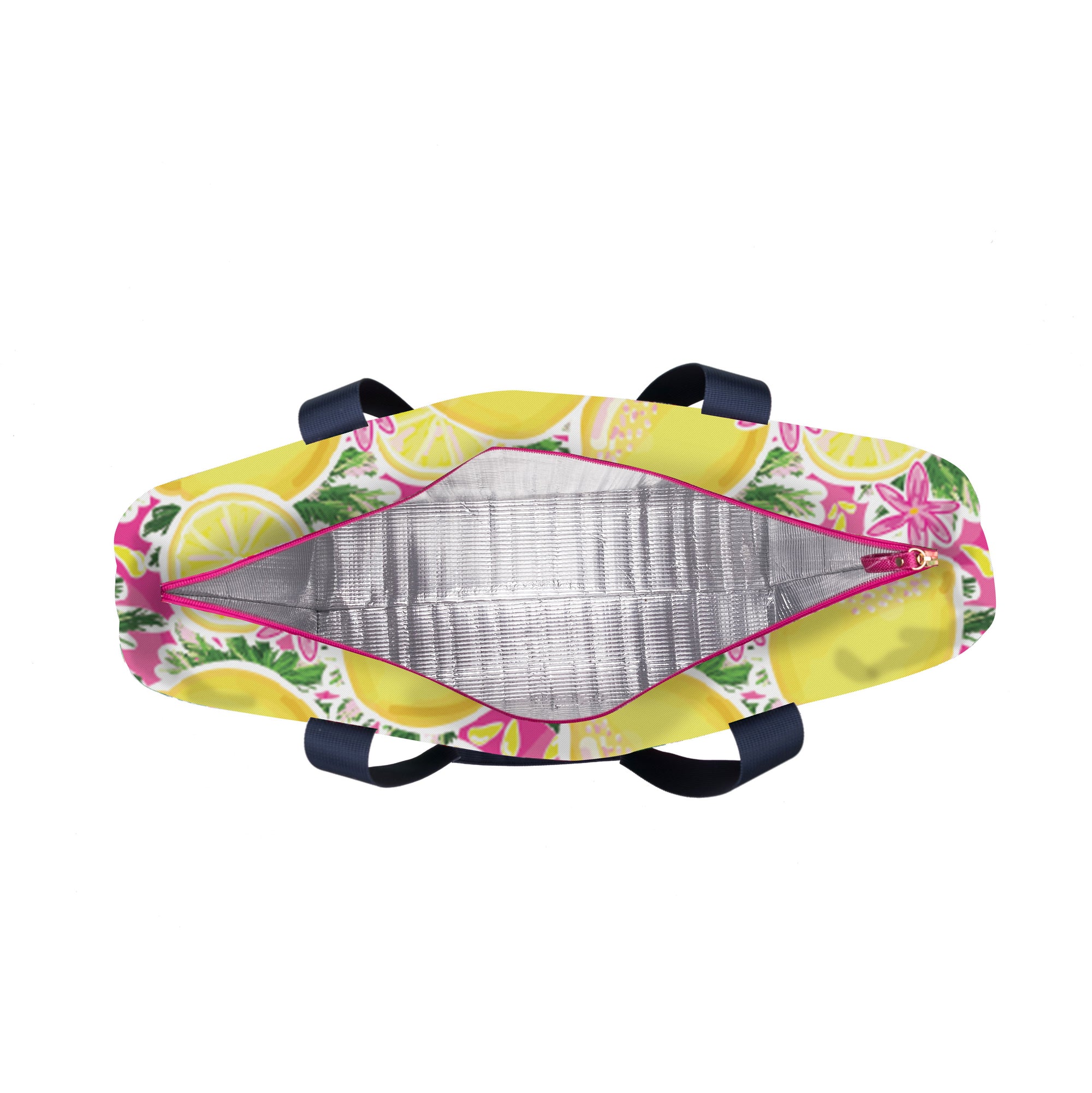 Salt & Palms Cooler Tote - Lemons