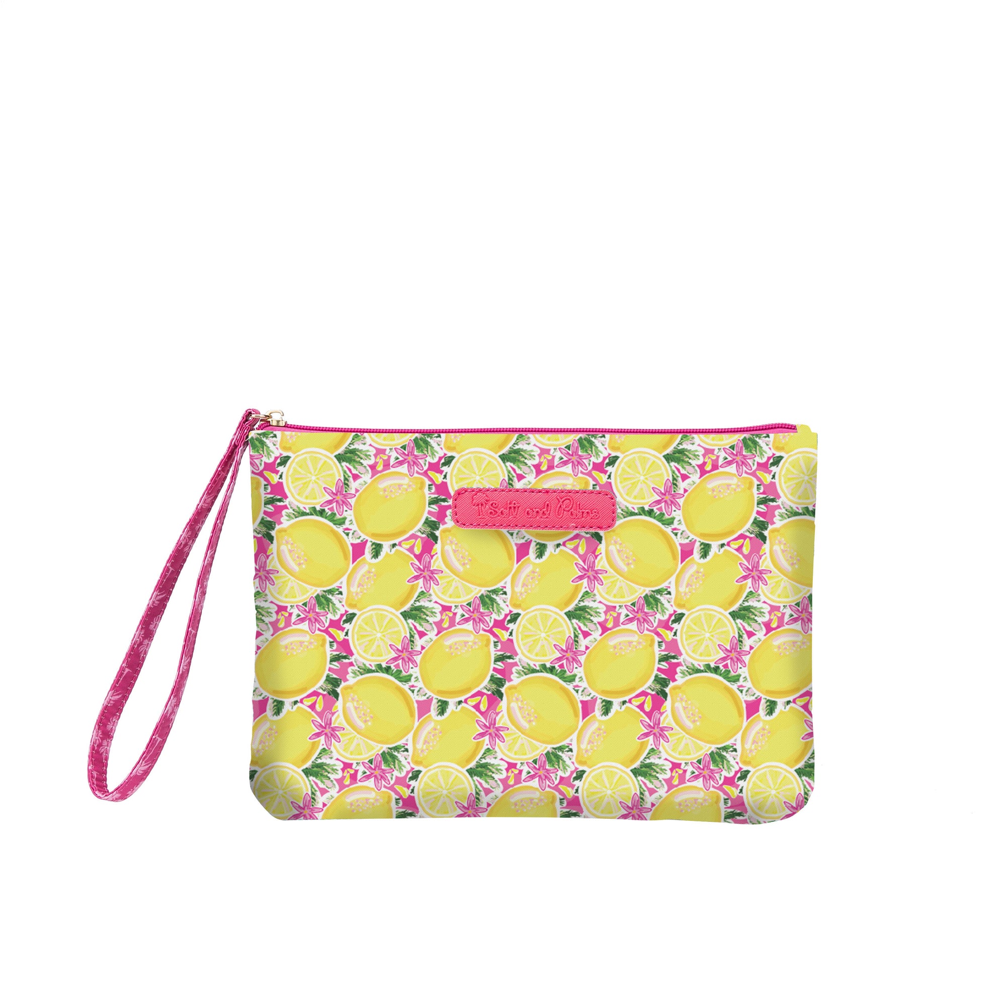 Salt & Palms Cosmetic Clutch - Lemons