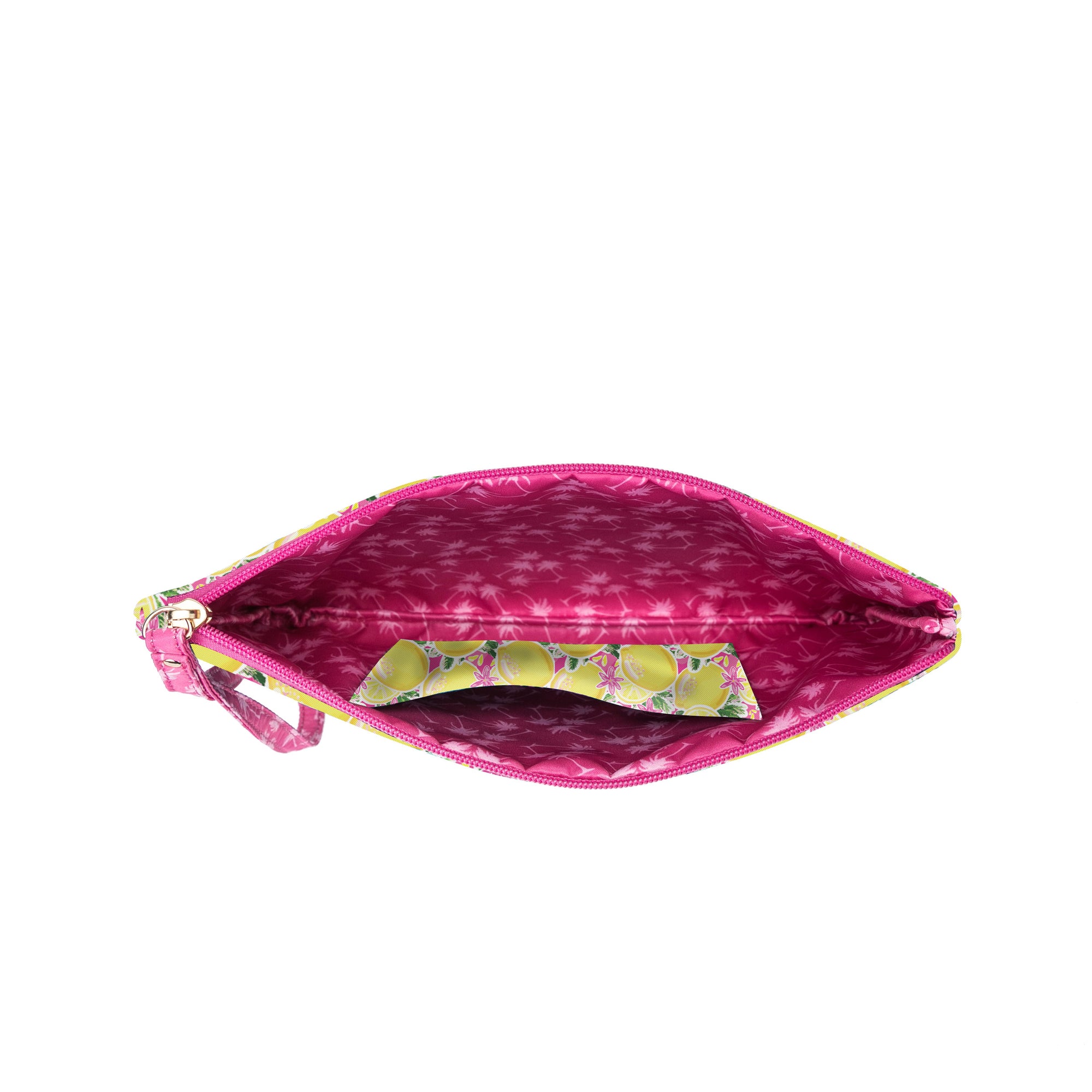 Salt & Palms Cosmetic Clutch - Lemons