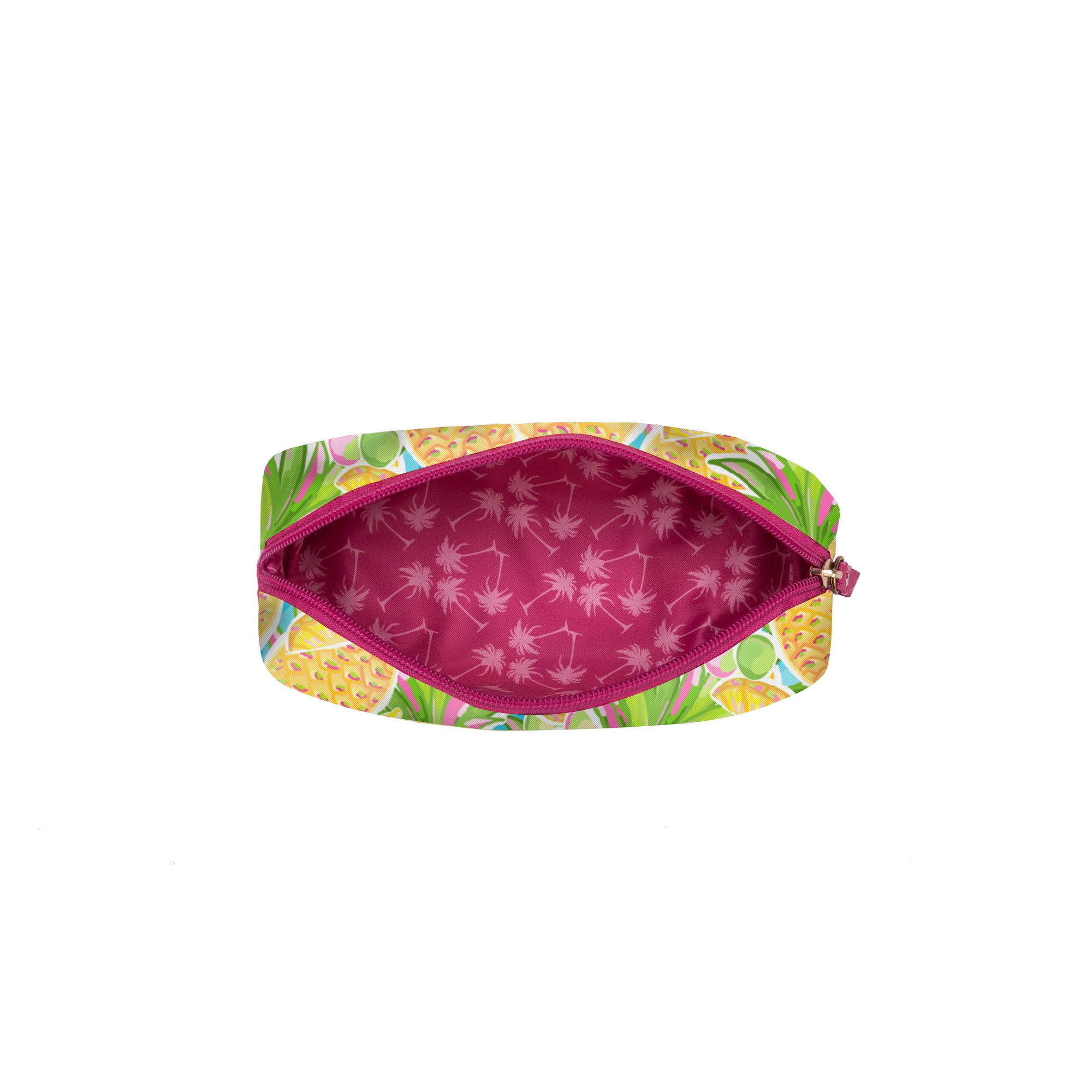 Salt & Palms Cosmetic Case - Pineapples