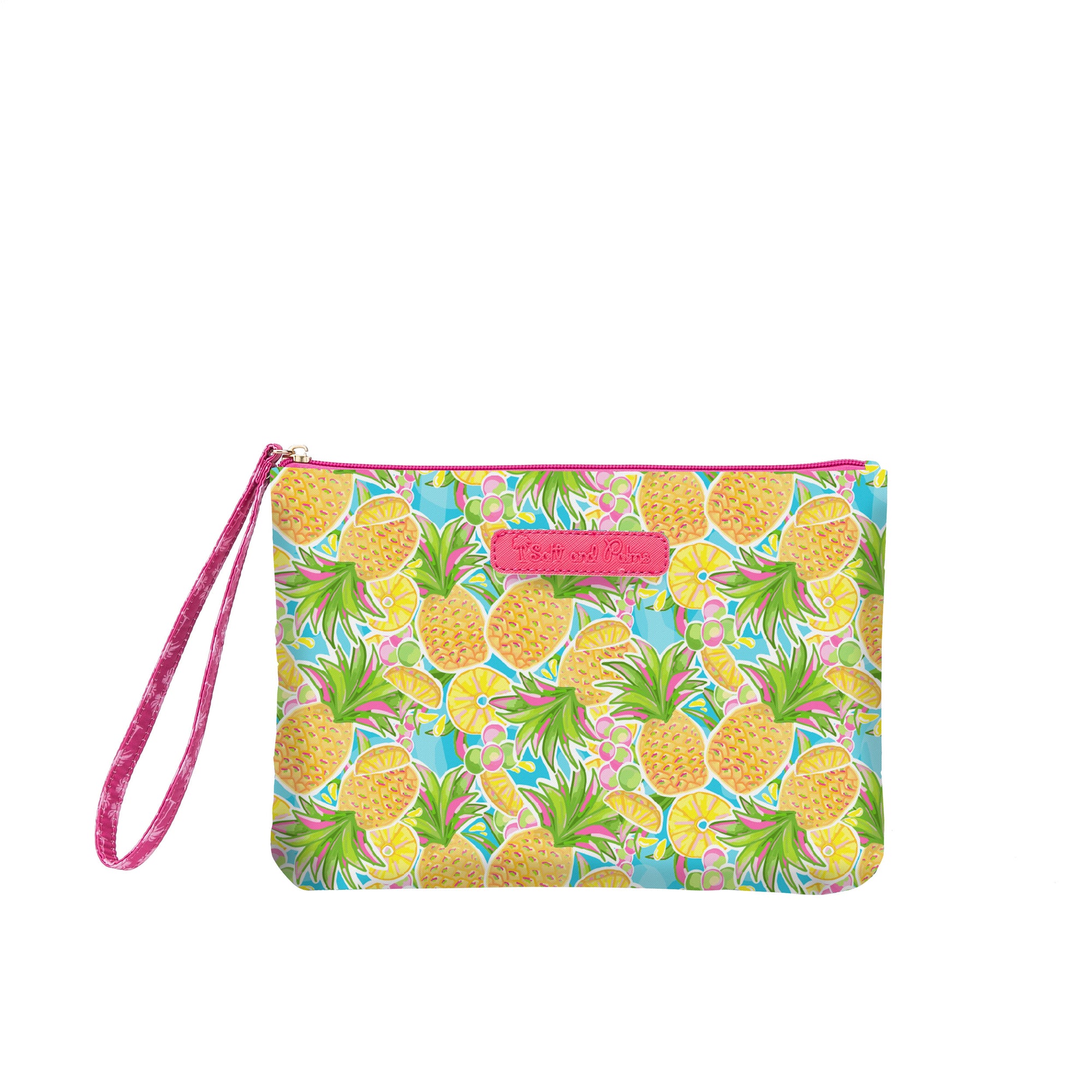 Salt & Palms Cosmetic Clutch - Pineapples