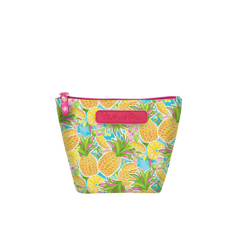 Salt & Palms Cosmetic Pouch - Pineapples