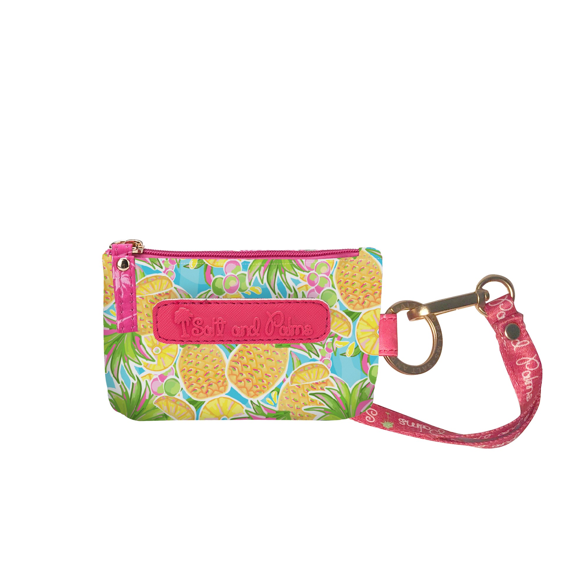 Salt & Palms ID Case - Pineapples