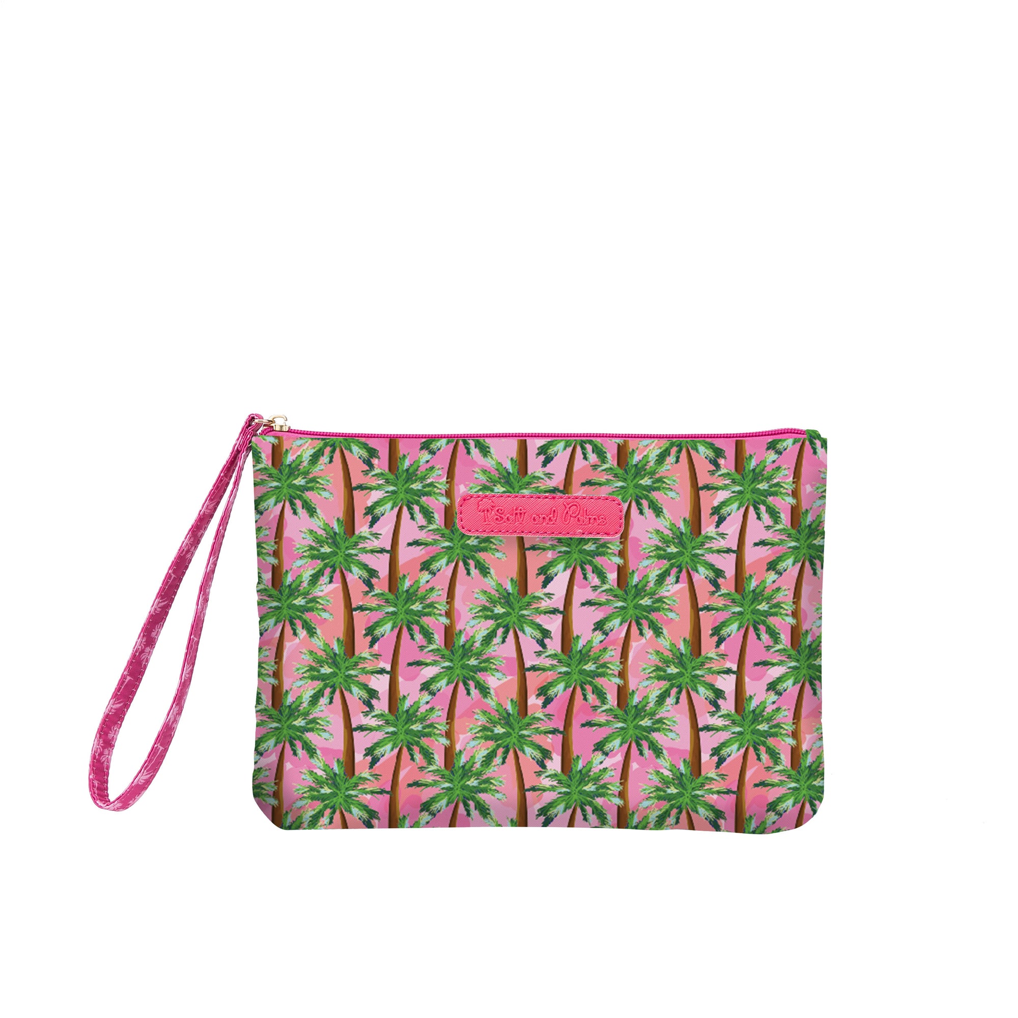 Salt & Palms Cosmetic Clutch - Sunset (Palm Trees)