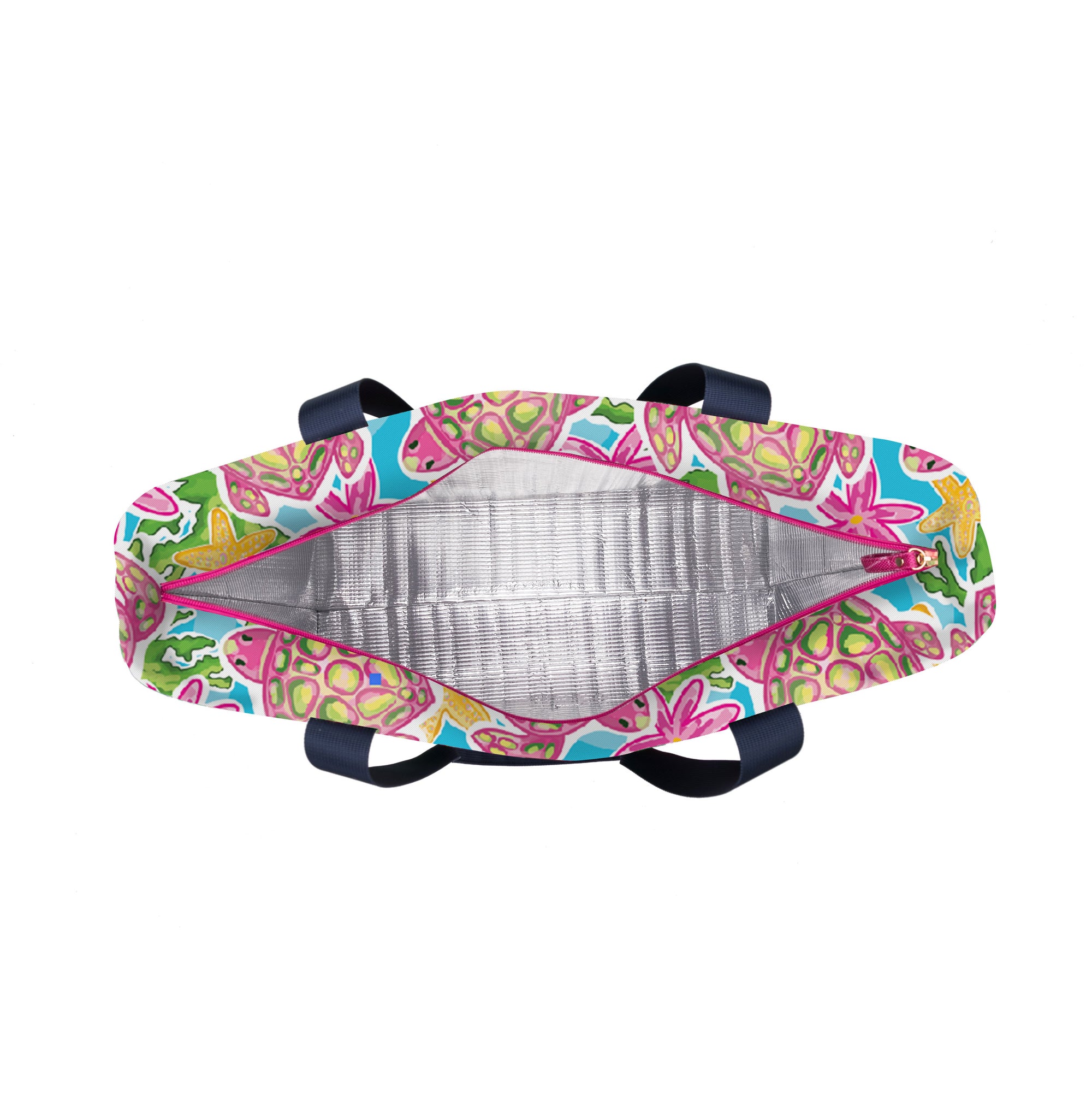 Salt & Palms Cooler Tote - Sea Turtles