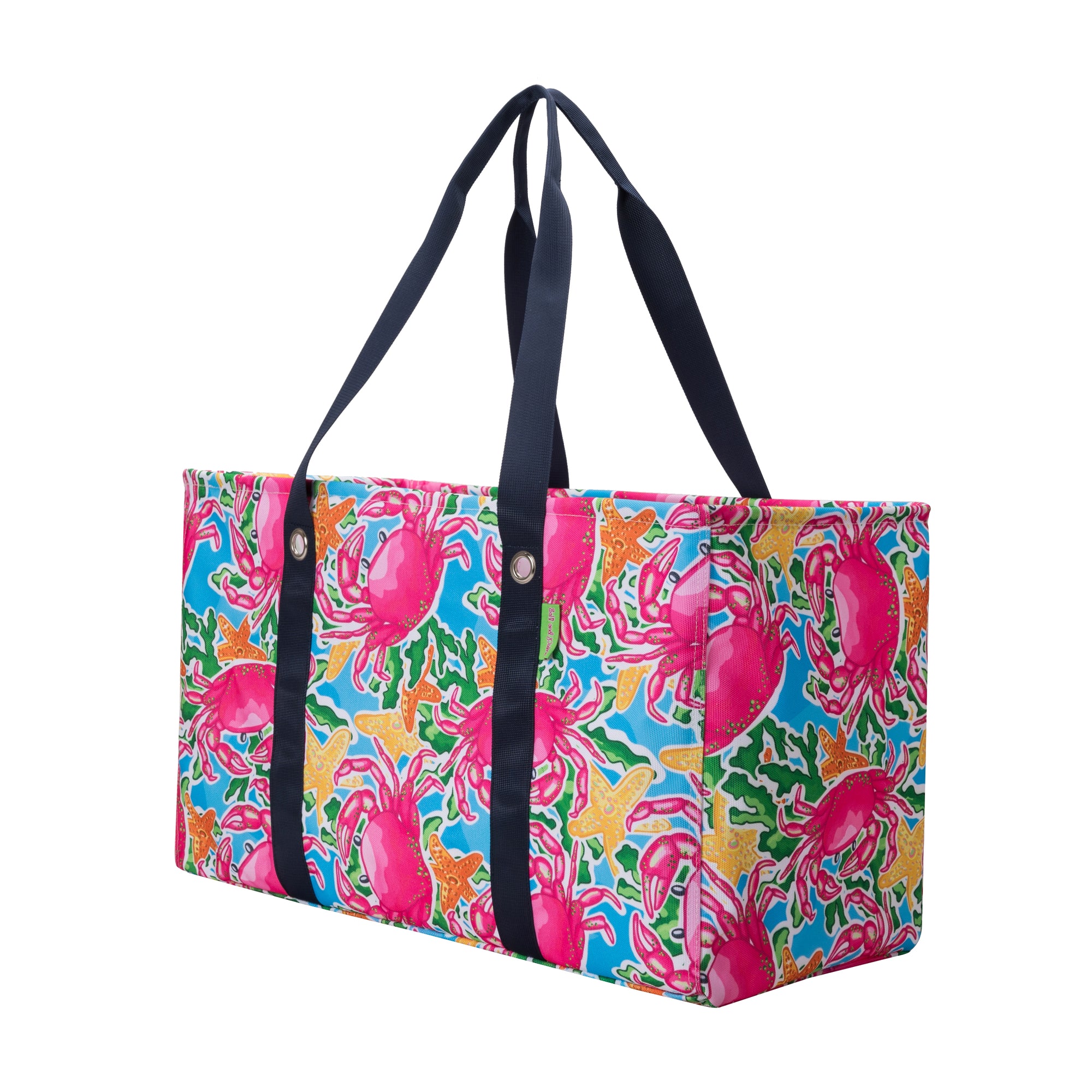 Salt & Palms Utility Tote - Crabs