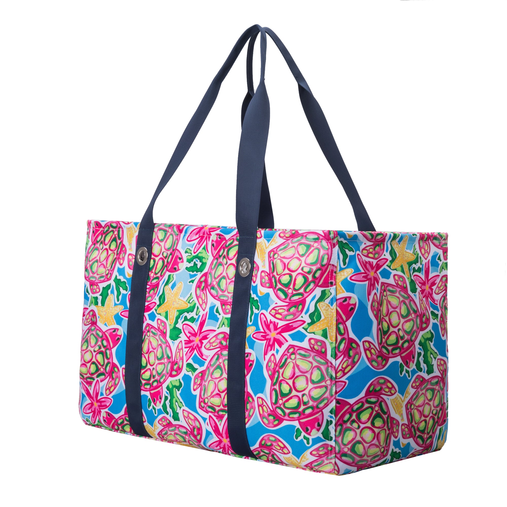 Salt & Palms Utility Tote - Sea Turtles