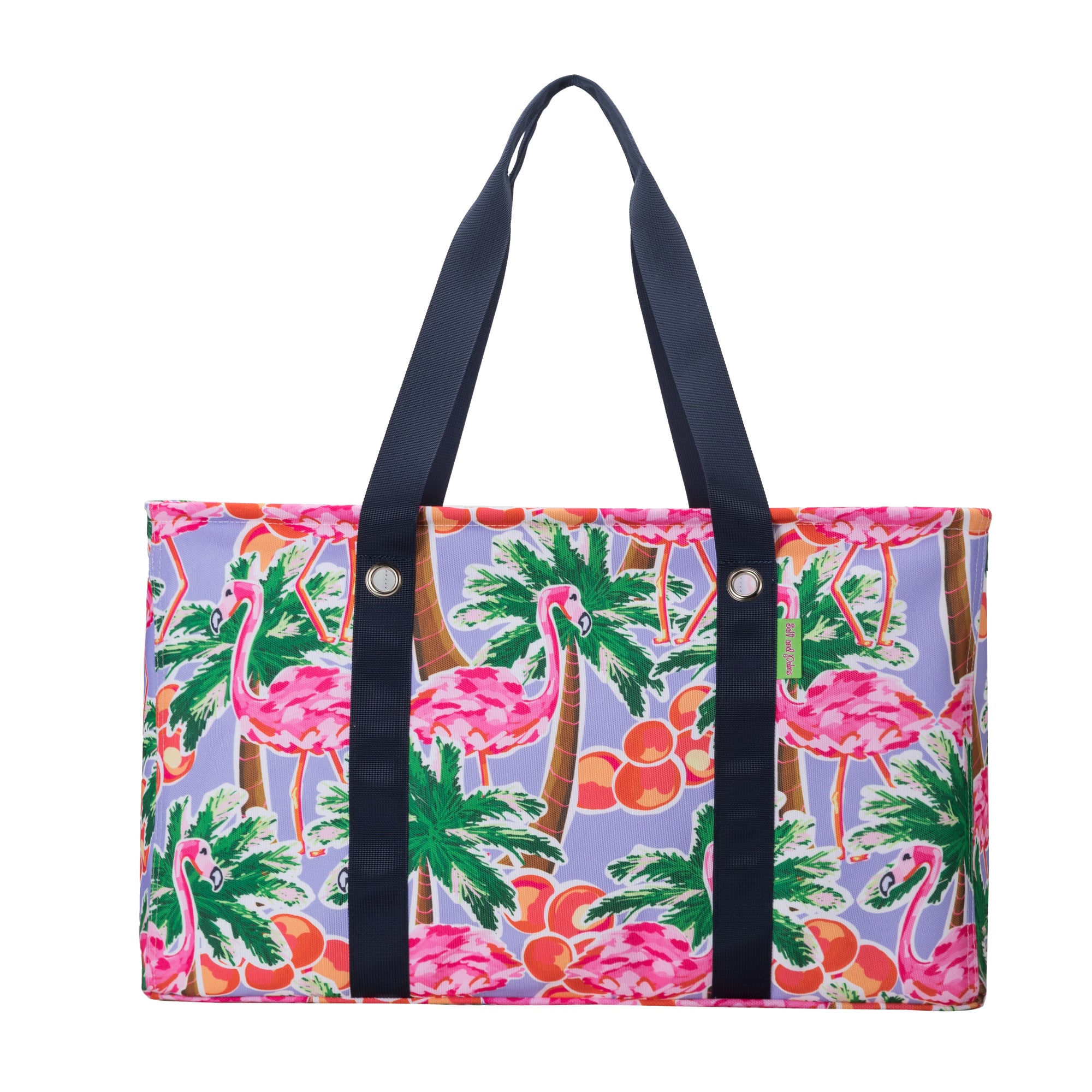 Salt & Palms Utility Tote - Flamingos