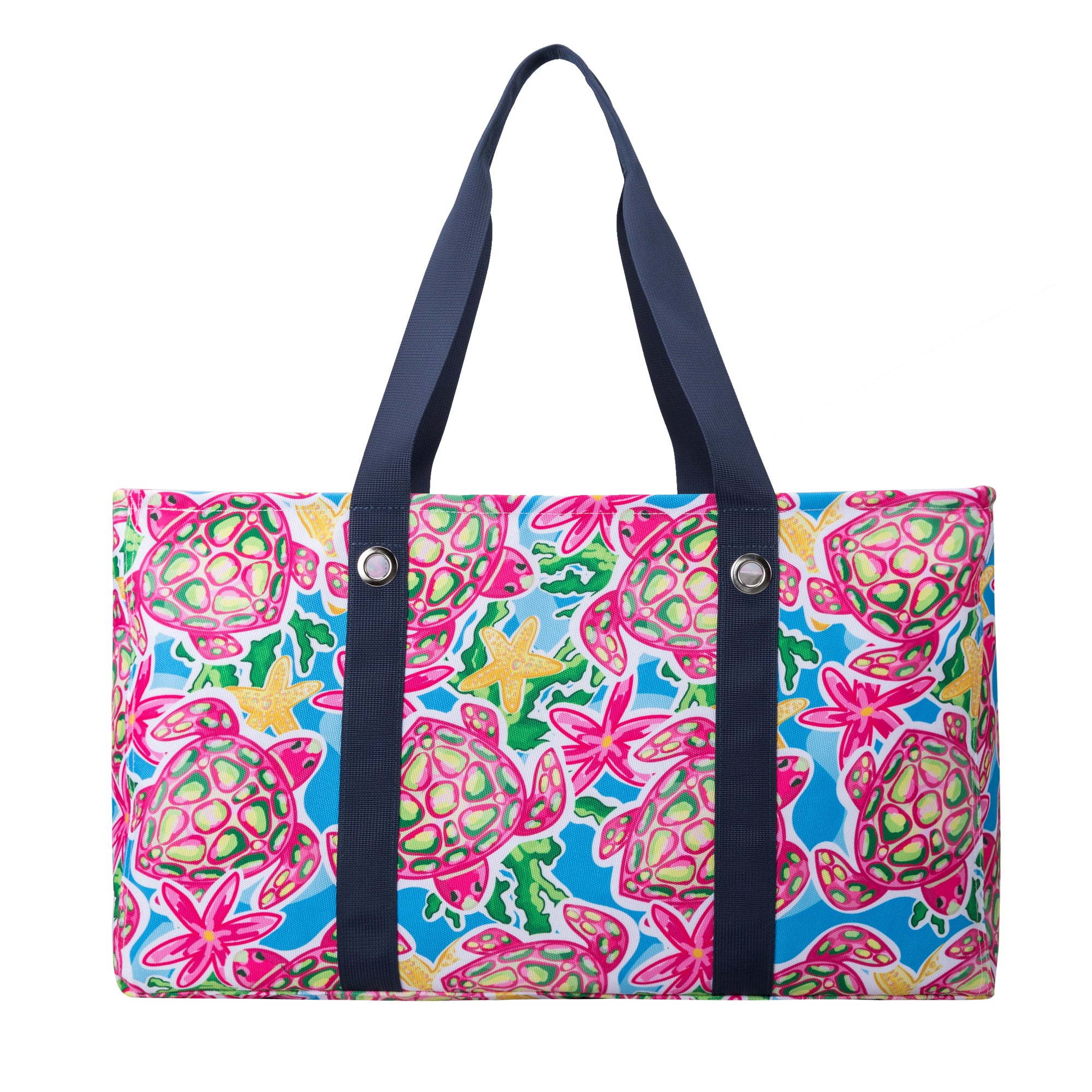 Salt & Palms Utility Tote - Sea Turtles